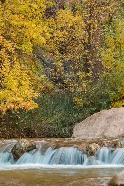 Río Virgen escénica en otoño —  Fotos de Stock
