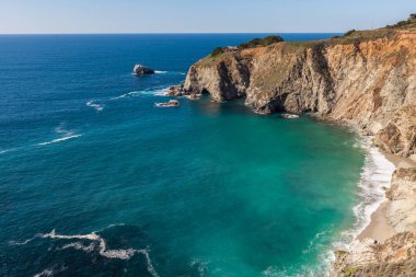 Doğal Kaliforniya sahili