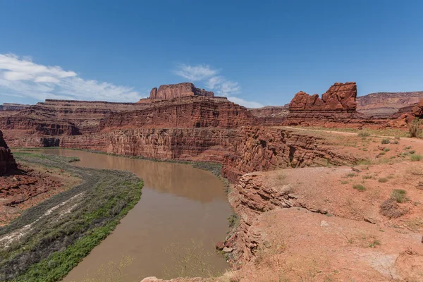 Río Colorado en el Parque Nacional Canyonlands — Foto de Stock