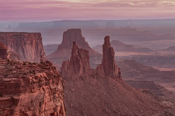 Parc national des Canyonlands Lever du soleil — Photo