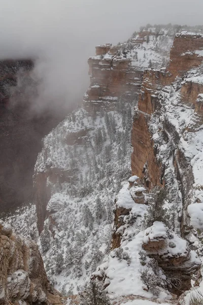 South Rim Snow — Fotografia de Stock