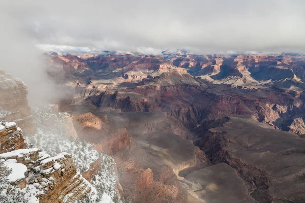 Gran cañón Paisaje de invierno —  Fotos de Stock