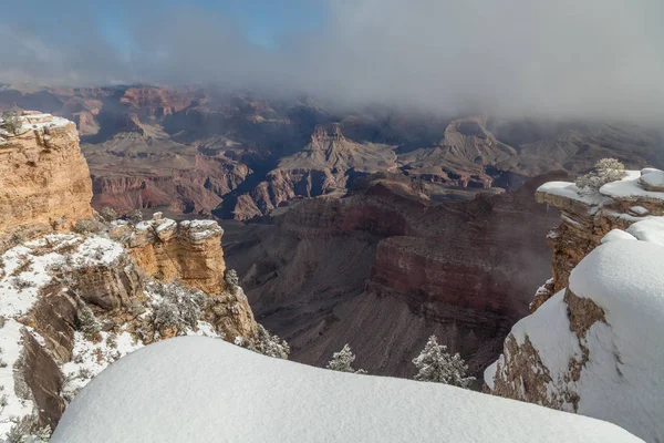 Gran cañón Paisaje de invierno —  Fotos de Stock