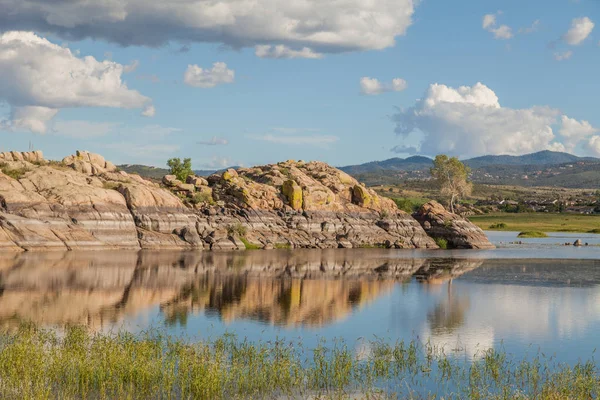 Lago Salgueiro Prescott Arizona — Fotografia de Stock