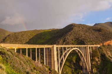 Fırtına bitti Bixby Köprüsü
