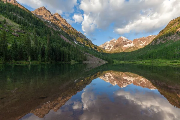 Maroon Bells Reflection — Stock Photo, Image