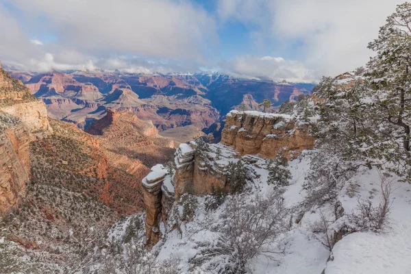 Paysage du Grand Canyon en hiver — Photo