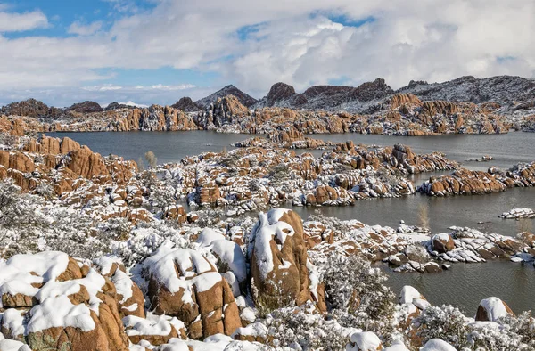 Inverno al lago Watson — Foto Stock