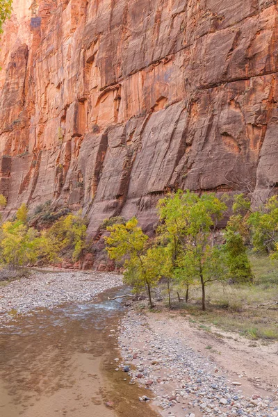 Otoño en el río virgen — Foto de Stock