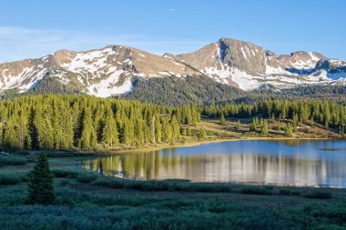 Yazın dağ manzarası