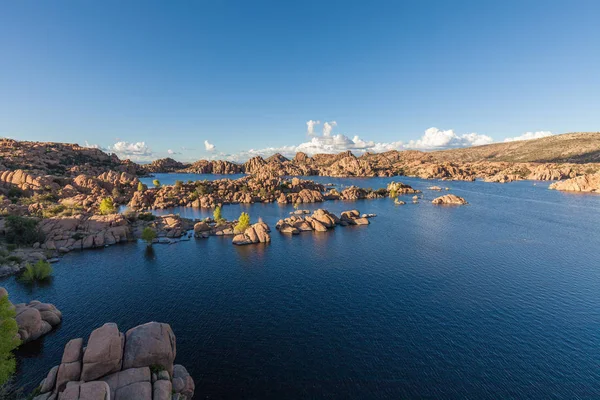 Panoramica watson lago prescott arizona — Foto Stock