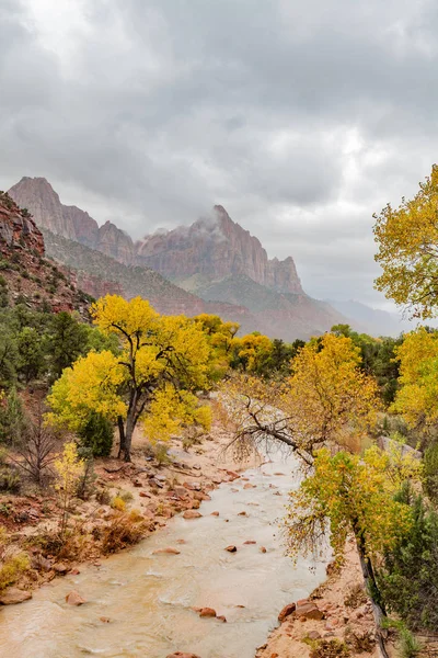 Zion National park in Fall — Stock Photo, Image