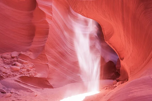 Light Beams in Antelope Canyon — Stock Photo, Image