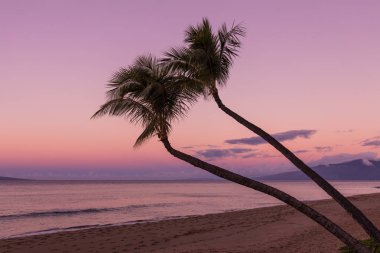 Maui Beach günbatımı
