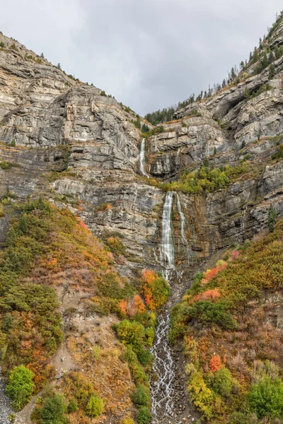 Bridal Veil Falls in herfst — Stockfoto
