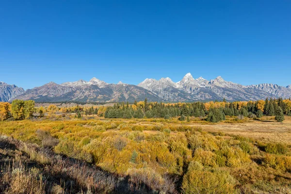 Teton sonbahar manzara