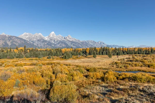 Teton sonbahar manzara