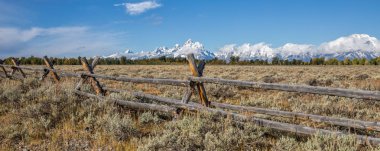Teton panoramik düşmek