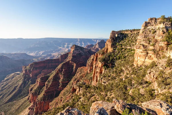 North Rim Grand Canyon Landschap Angel Venster — Stockfoto