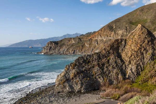 ビッグ サー近くのカリフォルニア海岸の風光明媚な風景 — ストック写真
