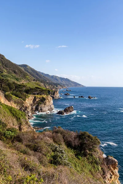 Scenic Landscape California Coast Big Sur — Stock Photo, Image