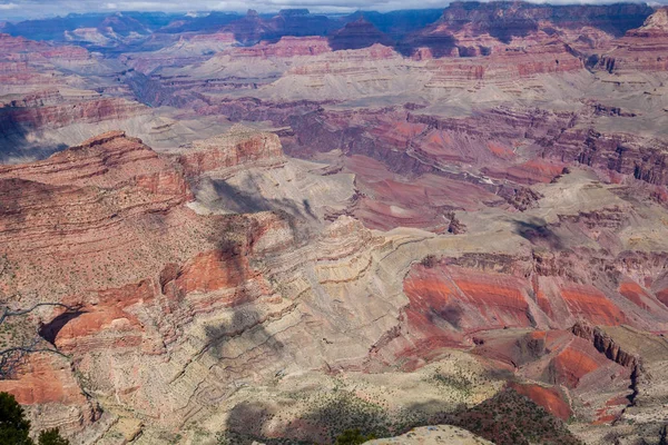 Malebná Krajina Grand Canyon Zimě — Stock fotografie