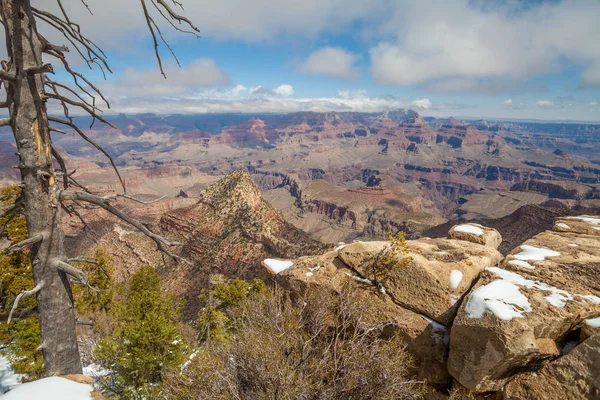 Paysage Pittoresque Grand Canyon Hiver — Photo