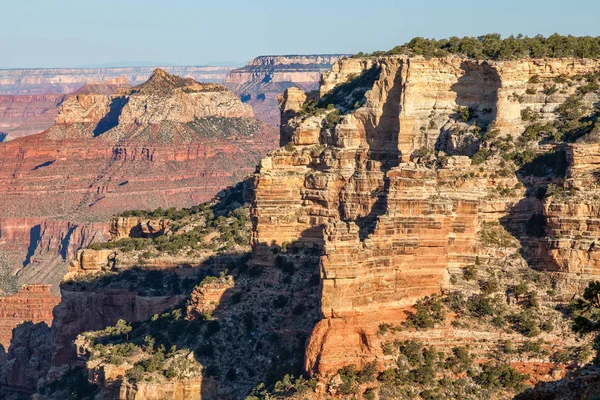 Paesaggio Panoramico Del Grande Canyon Orlo Nord — Foto Stock