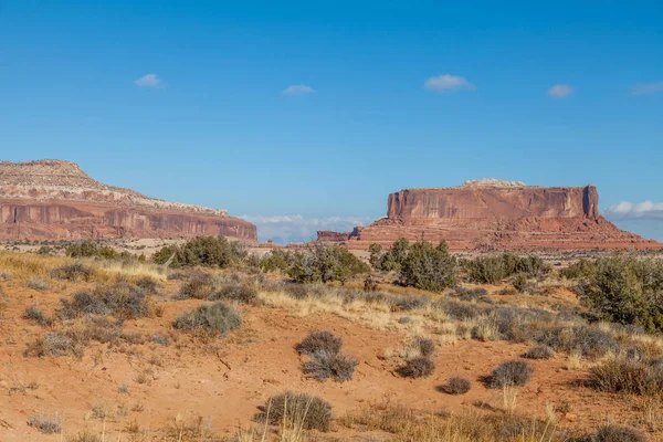 the scenic landscape of canyon lands national park Moab Utah