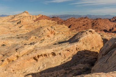 Yangın devlet parkı Nevada Vadisi doğal peyzaj