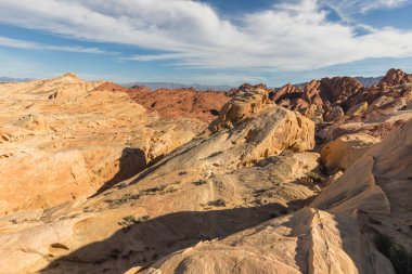 Yangın devlet parkı Nevada Vadisi doğal peyzaj