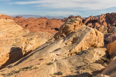Yangın devlet parkı Nevada Vadisi doğal peyzaj