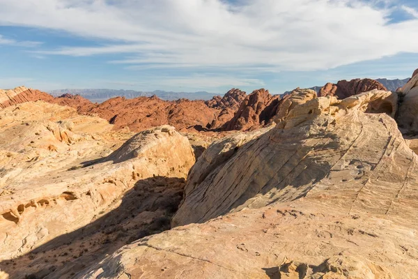 Paesaggio Panoramico Della Valle Del Parco Nazionale Dei Pompieri Nevada — Foto Stock