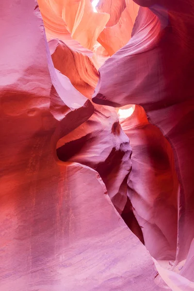 Paesaggio Panoramico Del Canyon Antilope Canyon Slot Vicino Page Arizona — Foto Stock