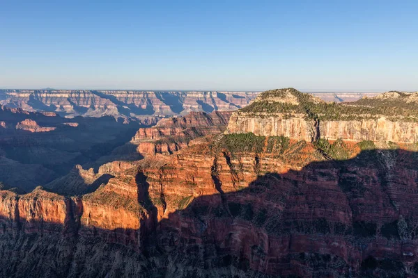 Γραφικό Τοπίο Του Χείλος Του Grand Canyon Βόρεια — Φωτογραφία Αρχείου