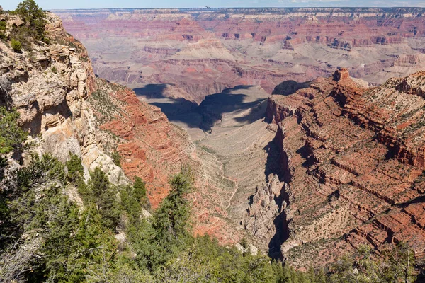 Paesaggio Panoramico Del Grande Canyon Bordo Sud — Foto Stock