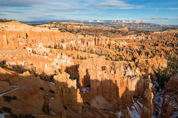 Paysage Pittoresque Parc National Bryce Canyon Utah Hiver — Photo