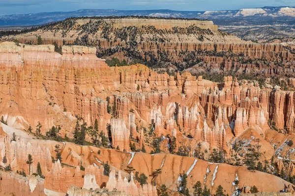 Het Schilderachtige Landschap Van Utah Bryce Canyon National Park Winter — Stockfoto