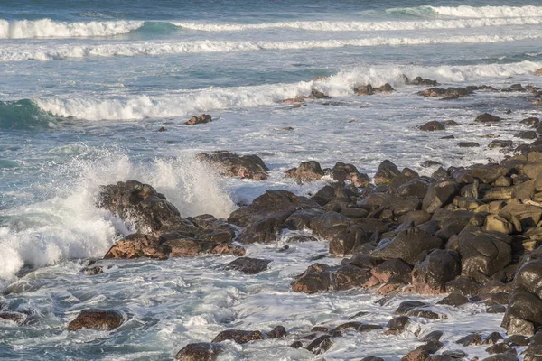 Ocean Waves Pound Scenic Coast Maui Hawaii — Stock Photo, Image