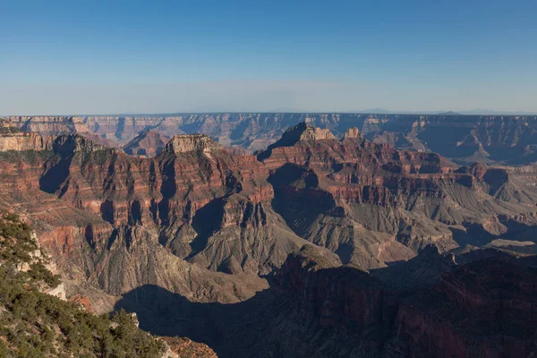 Paysage Accidenté Grand Canyon Depuis Rebord Nord — Photo