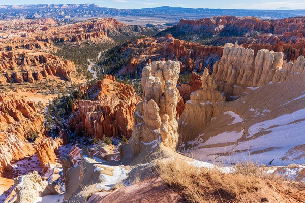 Scenic Landscape Bryce Canyon Utah Winter — Stock Photo, Image