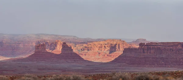 Malerischen Roten Felsen Wüstenlandschaft Südlichen Utah — Stockfoto