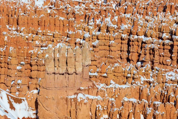 Scenic Bryce Canyon National Park Winter Landscape — Stock Photo, Image