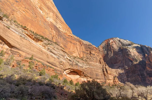 Cenário Parque Nacional Zion Utah Paisagem — Fotografia de Stock