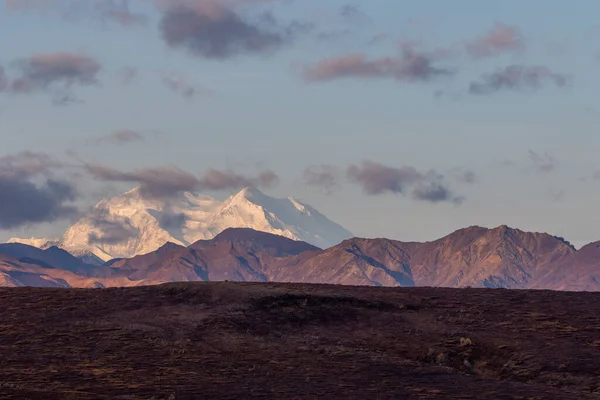 Scenic Autumn Landscape Denali National Park Alaska — Stock Photo, Image