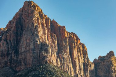 Zion National Park Utah doğal peyzaj