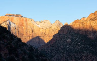 Zion National Park Utah doğal peyzaj