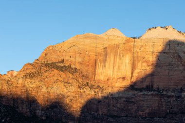 Zion National Park Utah doğal peyzaj