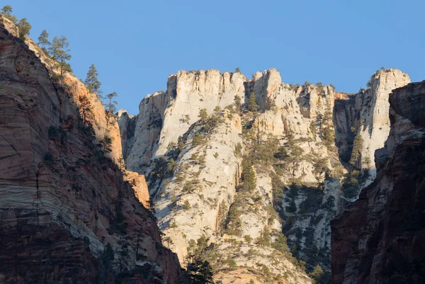 Malebná Krajina Národního Parku Zion Utah — Stock fotografie