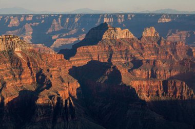 manzaralı Büyük Kanyon Ulusal Parkı Arizona kuzey kenarı manzarası